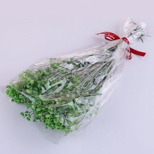 Natural Gypsophila Dried Flowers Mini Babysbreath Flower Preserve Floral  Decor Bouquet Wedding Party Home Backdrop Decor 12cm