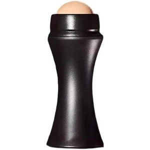 Natural Reusable Oil Resistant Facial Tool Roller Oil Control Rolling Stone Women Makeup Face Skin Care Tool Facial Cleaning Oil Absorption Roller On Ball Suitable for Traveling At Home Or Going Conduct For Facial Massage