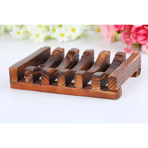Natural Wooden Soap Dish Wood Soap Tray Holder Storage Soap Rack Plate Box Container For Bath Shower Plate Bathroom Wooden Soap Dish Soap Saver Holder Soap Tray for Bathroom Shower Rectangular Sink Drainer Hand Craft for Soap Sponges And More