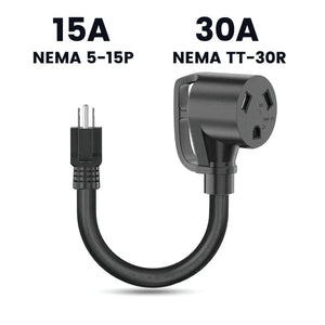 Nature's Generator 30A to 15A Step Down Adapter