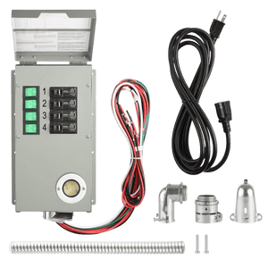 120V 15A 4-Circuit Non-Automatic Transfer Switch