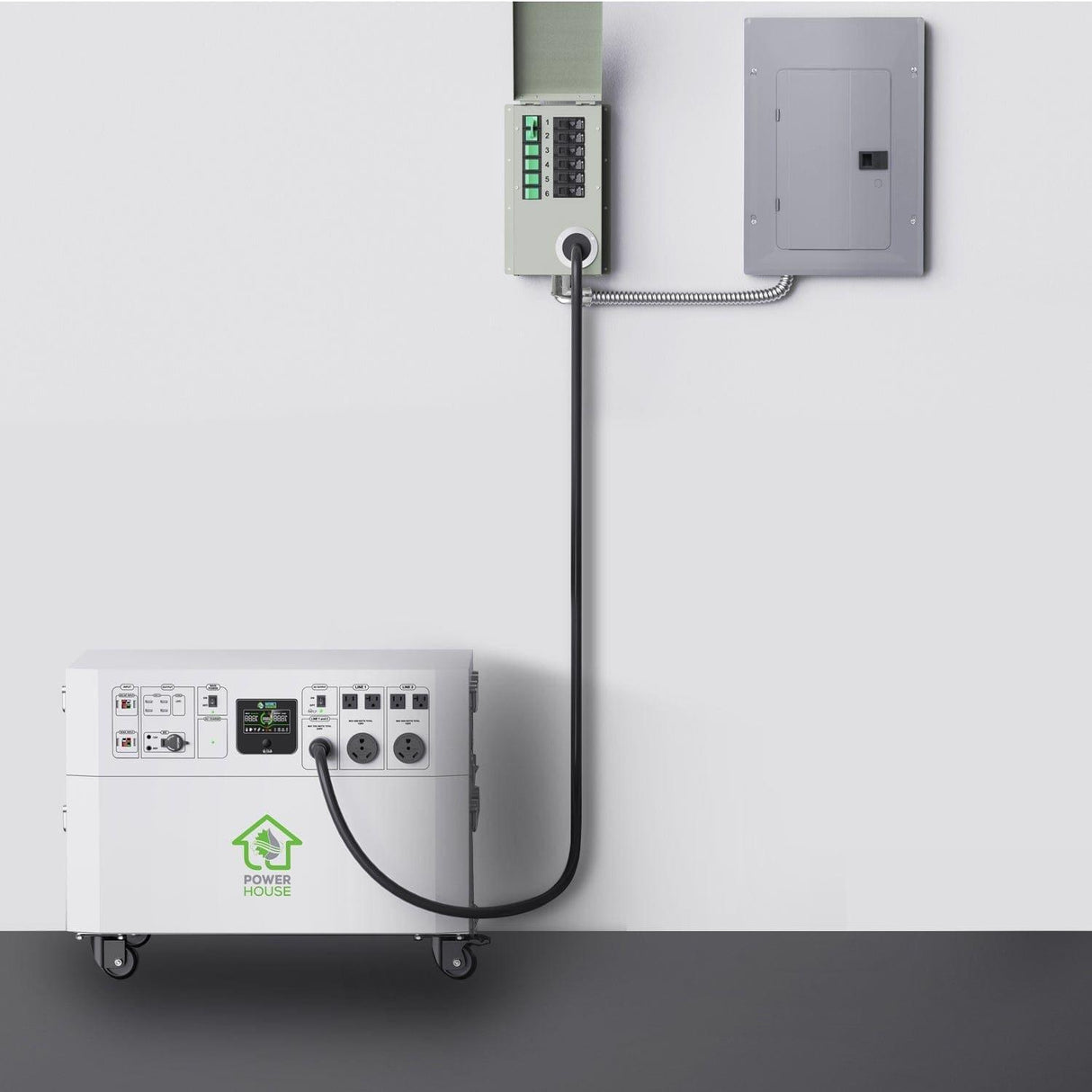 120V/240V 30A 6-Circuit Non-Automatic Transfer Switch