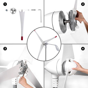 Powerhouse Gen 2 Solar and Wind Generator