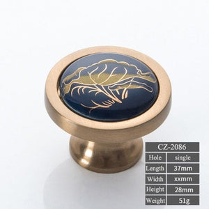 Navy Blue Ceramic Door Handles European Antique Furniture Handles Drawer Pulls Kitchen Cabinet Knobs And Handles Entry Door Handle With Door Lever For Right And Left Sided Doors