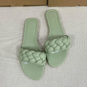 New 2021 Summer Sandals Flat Bottom Fashion Women Slides Sandals slipper -  Outdoor designer shoes for women