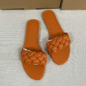 New 2021 Summer Sandals Flat Bottom Fashion Women Slides Sandals slipper -  Outdoor designer shoes for women