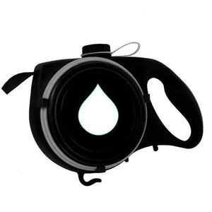New 3 IN 1 Multifunctional Colorful Pet Leash With Built-in Water Bottle Bowl And Waste Bag Dispenser Modern Design For All Pets