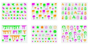 New 3D Self-Adhesive Neon Curve Serpentine Stripe Nails Stickers Acrylic Decorations Manicure Carving Design Exquisite Pattern Nail Art Supplies Self-Adhesive Nail Nail Art Stickers Red Lips Nails Decals Sticker Hot Sexy Girl Tip