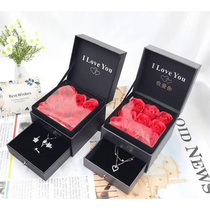 New Amazing Gift Boxes with Lids for Presents Jewelry Rose Box Christmas Present Women's Birthday Party Gift for Mom Girlfriend Gifts Bridesmaid gift Party favorite