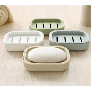 New Bathroom Dish Plate Case Home Shower Travel Hiking Holder Container Soap Box Plastic Soap Box Dispenser Soap Rack Bathroom Dish Plate Case Home Shower Travel Hiking Box Soap Box Dispenser Plastic Container Soap Soap Rack Holder Random Colour