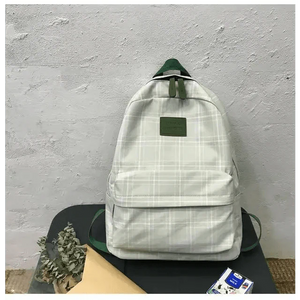 New Casual School Bag For Women And Girls Stylish Backpack Striped Book Packbags for Teenage