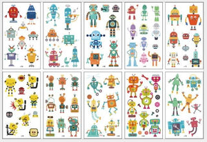 New Children's Sticker Animals Pattern Tattoo Bear Lion Rainbow Luxury Colorful Children Sets