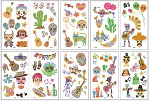 New Children's Sticker Animals Pattern Tattoo Bear Lion Rainbow Luxury Colorful Children Sets