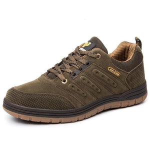 New Classics Style Mens Hiking Shoes Lace Up Men Sport Wear-Resistant Outdoor Jogging Camping Low Cut Hiking Work Boots Outdoor Mountaineering Sport Shoes