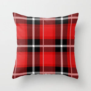 New Creative Red Cushion Case Hot Modern Home Outdoor Decorative Geometry Square Pillow Case Decorative Pillows Case Sofa Couch Seat Polyester Pillows Covers 45x45CM