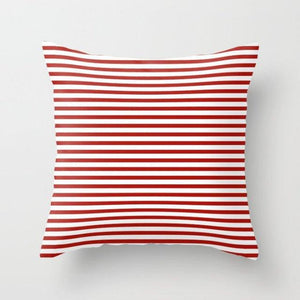 New Creative Red Cushion Case Hot Modern Home Outdoor Decorative Geometry Square Pillow Case Decorative Pillows Case Sofa Couch Seat Polyester Pillows Covers 45x45CM