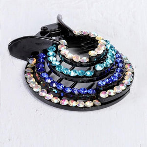 New Crystal Bird Nest Ponytail Holder Fair Crab Claw Clip Hairpin Rhinestone for Women Girls Accessories Barrettes Headwear Gorgeous Hair Accessories For Women