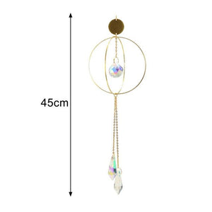 New Crystal Guardian Angel Wing Sun Catcher Angel Crystal Prism Pendant Sun Catcher Windows Outdoor Garden Hanging Decor Gifts Rainbow Collection With Crystal Wind Chimes For Home Garden Hanging Decoration