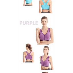 New Dazzling Sports Bra Crop Top Fitness Women Sportswear Feminine Workout Top Bras For Gym Female Underwear Running Push up Yoga Top