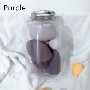 New Different Sizes Makeup Sponge Cosmetic Puff Sponge Powder Blush Beauty Tools With Storage Box Luxury Soft Design For Womens