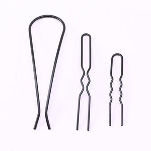 New Double Root Hair Hoop Head Band Adjustable Hair Clips Women Hoop Elastic Rubber Bands Ring Hair Styling Tools Hair Braider For Women Hair Styling