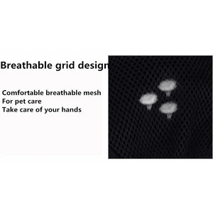 New Efficient Pet Grooming Cleaning Gentle Brush Gloves Pet Hair Remover Gloves