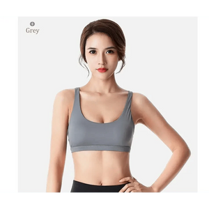 New Elegance Fitness Sports Bra for Women Push Up Wirefree Padded Crisscross Strappy Running Gym Training Workout Yoga Underwear Crop Tops