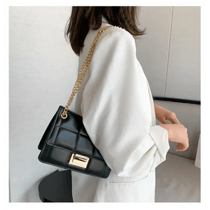 New Fancy Chain Strap Shoulder Bags for Women Summer Fashion Crossbody Bags PU Leather Lady Purses and Handbags