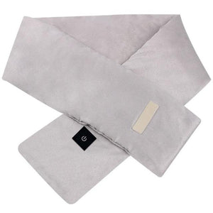 New Fashion Winter USB Heated Scarf Unisex Neck Warmer Neckerchief Winter Rechargeable Heating Elegant Scarf Neck Heating Pad Lightweight Shawl To Keep Your Neck Warm Shawl For Women