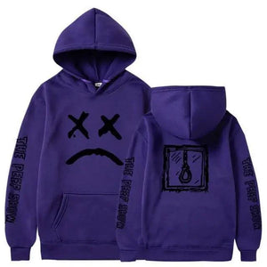 New Happy Cool Smiling Face Print Winter Fashion Couple Pullover Streetwear Sweatshirts Cute Aesthetic Print Classic Hoodies For Men Women Unisex Durable Comfortable Hoodies