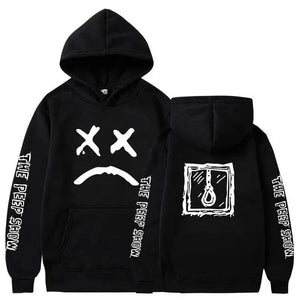 New Happy Cool Smiling Face Print Winter Fashion Couple Pullover Streetwear Sweatshirts Cute Aesthetic Print Classic Hoodies For Men Women Unisex Durable Comfortable Hoodies