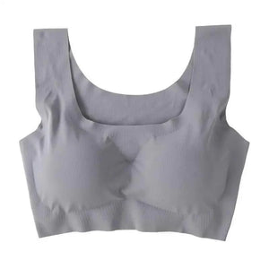 New Incredible Seamless Sports Bra Women's Padded Push Up Sports Yoga Top Shockproof Plus Size Gym Workout Bra U Back Sports Vest