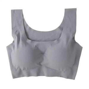 New Incredible Seamless Sports Bra Women's Padded Push Up Sports Yoga Top Shockproof Plus Size Gym Workout Bra U Back Sports Vest