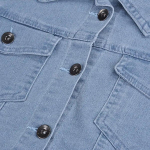 New Incredible Spring Women Sexy Ripped Denim Jackets Vintage Casual Short Jean Jacket Puff Sleeve Winter Female Coat Streetwear
