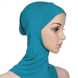 New Luxury Fashion Winter Soft Colorful Inner Hijab Cap Muslim Turban Hijab Caps Muslim Under Scarf  Women Lightweight Hijab Bonnet Muslim Women Elegant Scarf Turbans Head For Women Women's Hijabs Hijab Caps Hat For Women