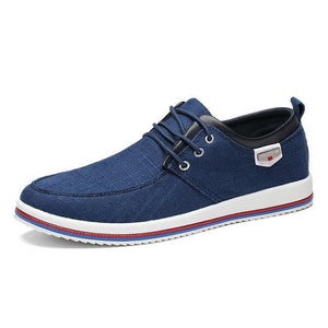 New Men's Flats High Quality Casual Shoes Handmade Shoes Casual Sports Flats Men Lightweight Comfortable Walking Shoes Outdoor Walking Sneakers For Mens