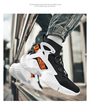 New Modern Mans Sneakers Breathable Fashion Men's Height Increasing Casual Outdoor High Quality Mesh Walking Jogging Non Slip Athletic Comfortable Casual Mens Sneakers