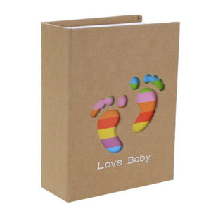 New Photo Album 100/200 Sheets Insert Page 5/6 inch Instant Picture Storage Memo Scrapbook Paper Baby Family Scrapbook Albums Children Lovers Wedding Memory DIY Book Gifts