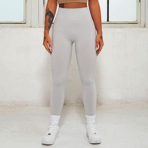 New Pink Seamless Leggings Women Workout Gym Clothing Push Up Legging Lifting Leggings For Women Seamless Workout Leggings High Waist Yoga Pants Sport Women Fitness Active Wear