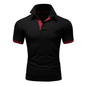 New Polo Shirt Men Summer Cool Men's Shirts Sleeve Polo Business Clothes Luxury Men Tee Shirt Polos  women's short sleeves Summer Men's T-shirt Short Sleeved Lapel Casual T-shirt for Male Half Sleeve Tops