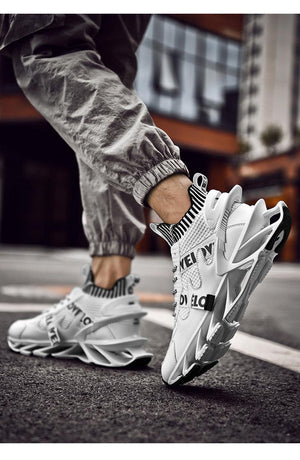 New Running Sneakers High Quality Breathable Mesh Sneakers For Jogging Walking Athletics Trainer Sports Men's Running Shoes Non Slip Athletic Tennis Walking Sneakers