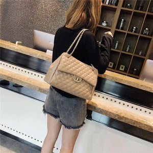 Women Pu Leather Shoulder Bag Fashionable Designer Luxury Female Large Capacity Crossbody Bag