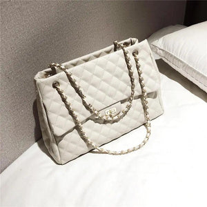 Women Pu Leather Shoulder Bag Fashionable Designer Luxury Female Large Capacity Crossbody Bag