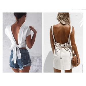 New Splendid French Style Lingerie Soft Bralette Deep V Lace Wireless Triangular Padded Cups Backless Bra