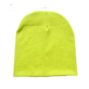 New Trendy  Baby Street Dance Hip Hat Cotton Spring Autumn Toddler Cap Scarf For Boys Girls Winter Warm Solid Color Children Hat Men's Winter Hat Warm Orange Yellow Red Blue Black Knitted Casual Hat