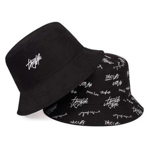 New Trendy Summer Bucket Hats For Women Men's Panama Hat Double-sided Panama Sun Fishing Hat Fisherman Cap for Boys/Girls