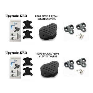 New Upgrade Road Bike Clipless Pedal Platform Adapter Convert For Look System Bicycle Clip Pedal Adaptor Converts Clipless Into Flat Pedals No Cleats Needed Adding Grip And Comfort