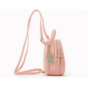 New Versatile Big Capacity 3 Layer Women Backpack Fashionable Small Backpack For Ladies Soft Leather Shoulder Crossbody bag for Female