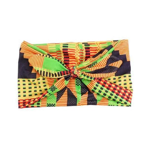 New Vintage African Print Stretch Bandana Head Wrap Long Scarf satin Floral Women Party Turban Headwear Cap Hair Accessories