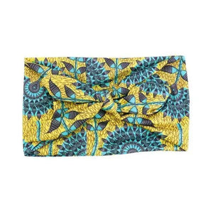New Vintage African Print Stretch Bandana Head Wrap Long Scarf satin Floral Women Party Turban Headwear Cap Hair Accessories